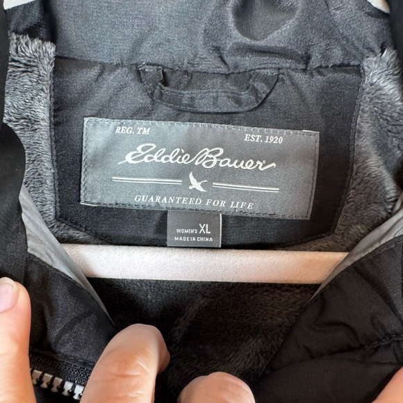 Eddie Bauer Sun Valley Down Parka – Black – Women’s XL - Picture 12 of 16